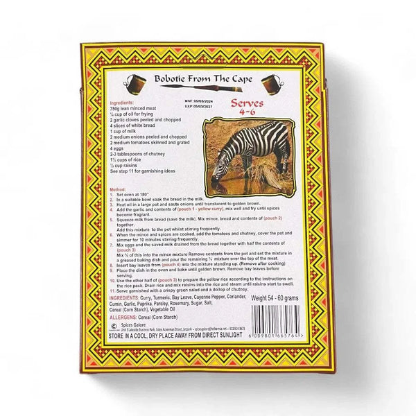 Taste of Africa - Bobotie From The Cape - 60g from South African Shop in New Zealand – Something From Home.