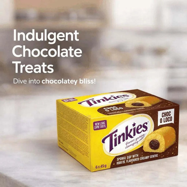 Tinkies - Chocolate 45g (6 Pack) Facebook Ad