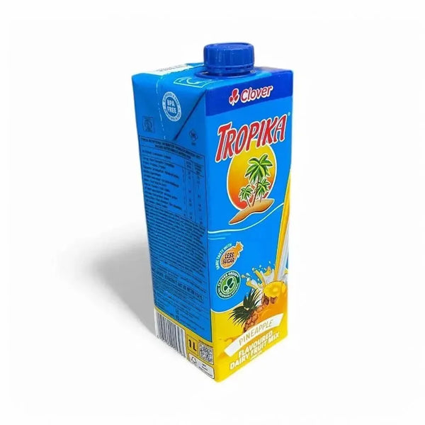 Tropika Flavoured Dairy Fruit Mix Pineapple 1 Litre carton with vibrant packaging.