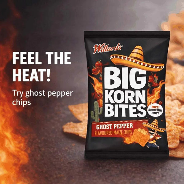 Willards Big Korn Bites Ghost Pepper - 120g Facebook Ad