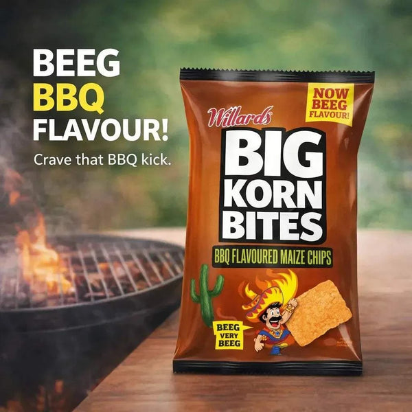 Willards Big Korn Bites Barbeque 120g Facebook Ad