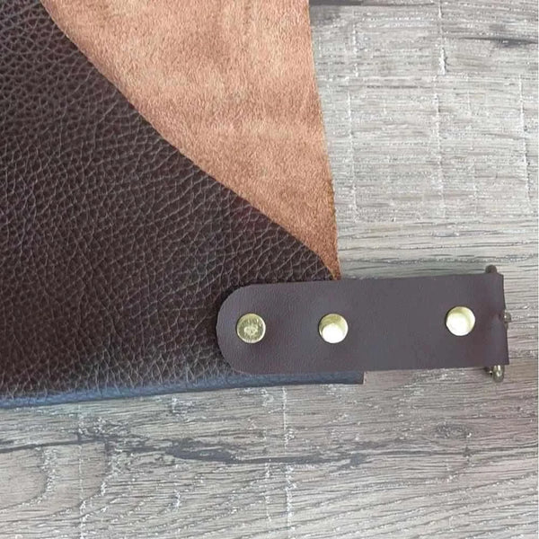 Woesmooi Genuine leather Apron - Brown from South African Shop in New Zealand – Something From Home.