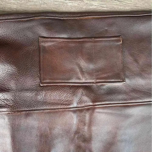 Woesmooi Genuine leather Apron - Brown from South African Shop in New Zealand – Something From Home.