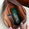Woesmooi Genuine leather Shaving bag - Brown from South African Shop in New Zealand – Something From Home.