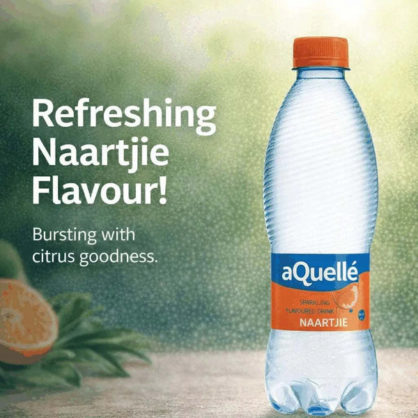 aQuellé Flavoured Sparkling Water - Naartjie 500ml Facebook Ad