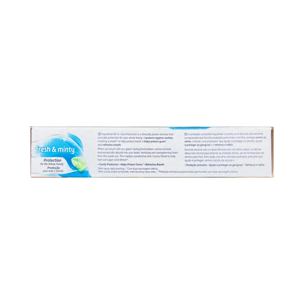 Aquafresh Fresh & Minty Toothpaste 100ml protection information