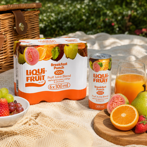 Liqui-Fruit Breakfast Punch 6 x 300ml picnic scene