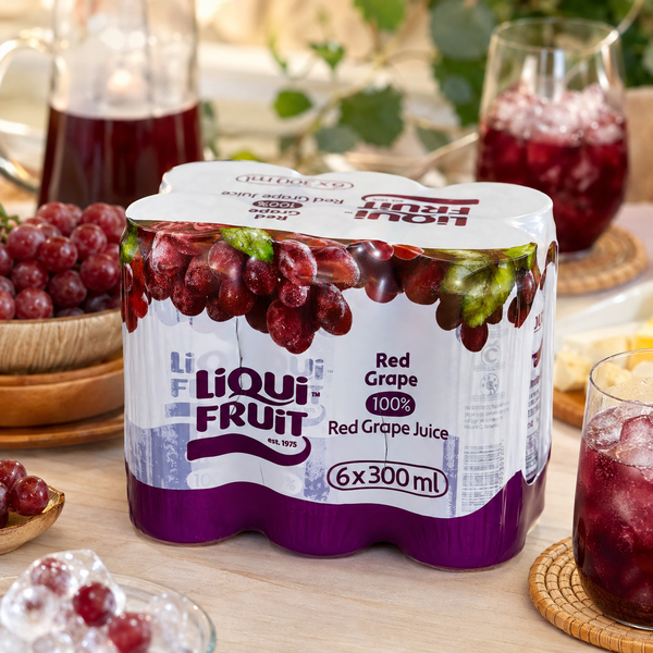 Liqui-Fruit Red Grape 6 x 300ml multipack for sharing