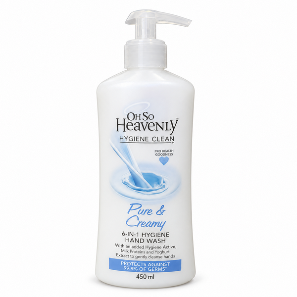 Oh So Heavenly Pure and Creamy 6-in-1 Hygiene Hand Wash 450ml