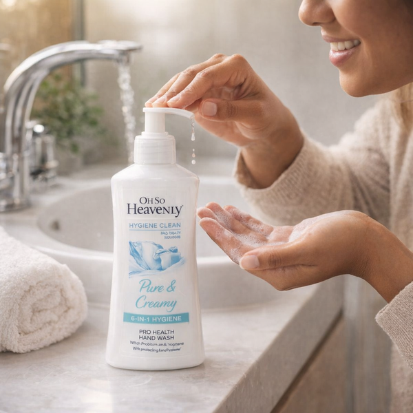 Oh So Heavenly Hygiene Clean Hand Wash - Pure & Creamy (200ml) Facebook Ad
