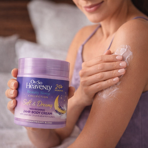 Oh So Heavenly Beauty Sleep Collection Body Cream - Soft & Dreamy (470ml) Facebook Ad