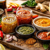 Assorted traditional South African sauces in jars showcasing rich cultural heritage and diverse flavors
