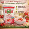 ACE Instant Maize Porridge strawberry flavor 1kg pack with vitamins, proteins, and dietary fibers for nutritious breakfast