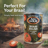 All Gold Braai Relish with Herbs 410g promotional image