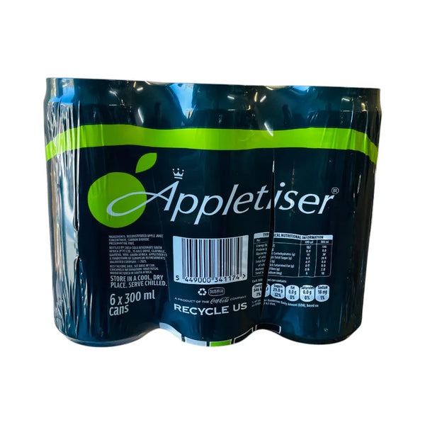 Appletiser Sparkling Apple Juice 300ml Cans (6-Pack)