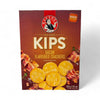 Bakers Pyotts Kips Bacon Flavoured Crackers packaging, 200g box.