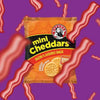 Bakers Mini Cheddars Bacon multipack 6 x 33g savory cheesy smoky snacks