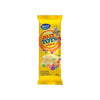 Beacon Jelly Tots Flavoured White Chocolate Slab 80g packaging with colorful accents and illustration.