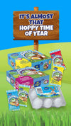 Beacon Marshmallow Easter Eggs assortment with vibrant packaging, ideal for Easter celebrations in New Zealand.