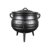 Best Duty Potjie cast iron 3-legged pot 18.5L for outdoor cooking