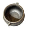 Cast iron duty potjie flat #1/2 size 1.2L with handle and lid.