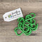 Biltong Hooks Plastic - Pack of 10 - Green - Something From Home - South African Shop