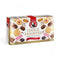 Bakers Choice Assorted 1kg biscuits box with cream-filled cookies, diverse flavors, and quality ingredients.