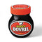 Beefy Bovril 125g jar with red lid and label, beef and yeast extract spread.