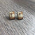 Earrings - Windmill with Brown & Beige - Something From Home - South African Shop