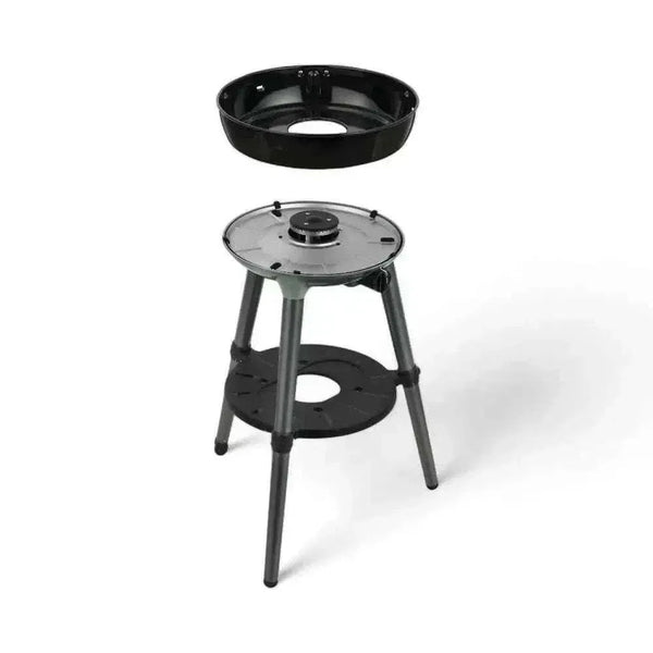 CADAC Carri Chef 40 BBQ portable outdoor grill with dome and built-in thermometer on terrain