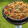CADAC Skottel Braai paella pan with GreenGrill ceramic coating and stainless steel handles