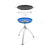 CADAC Skottel Braai outdoor cooking equipment with skottel top, pot stand, and tripod design, ideal for versatile barbecue use.