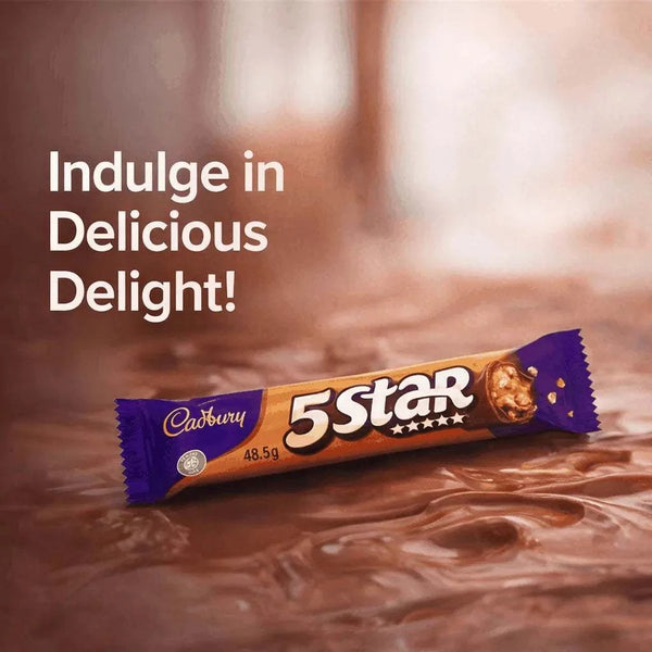 Cadbury 5 Star Chocolate Bar 48g Facebook Ad