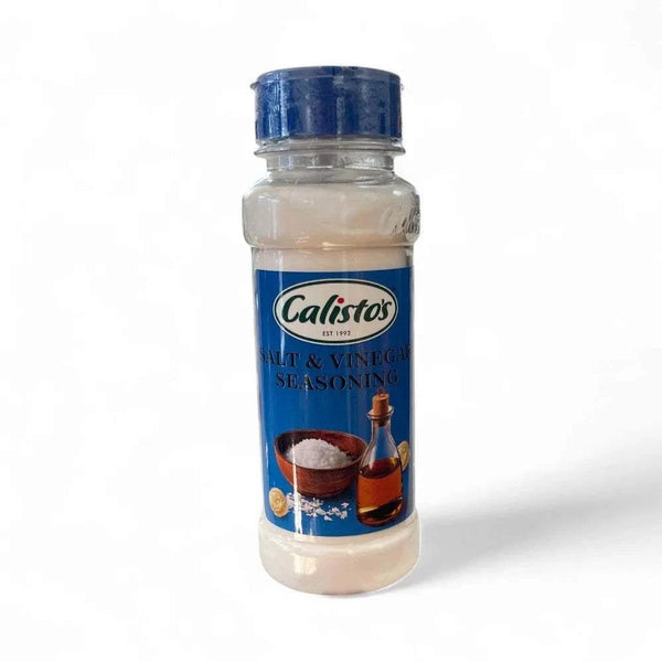 Calisto's Spices Salt & Vinegar Seasoning 190g shaker bottle for snacks and meals