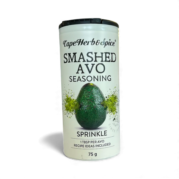 Cape Herb & Spice Smash Avo Seasoning 75g sprinkle for avocado and salads with garlic, herbs, and pink salt