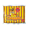 Chappies Bubblegum Assorted Fruit 100-pack in iconic yellow packaging.