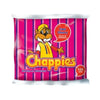 Pack of 100 Chappies Bubblegum Cool Cherrie with iconic yellow wrapper and chipmunk logo