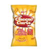 Willards Cheese Curls 150g bag with bright packaging showcasing double cheese flavor maize snack.