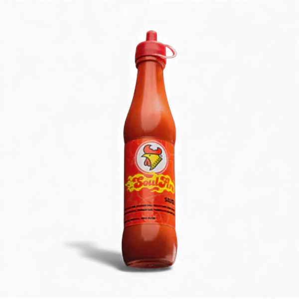 Chicken Licken SoulFire Hot Sauce 100ml bottle with bold, spicy South African flavor