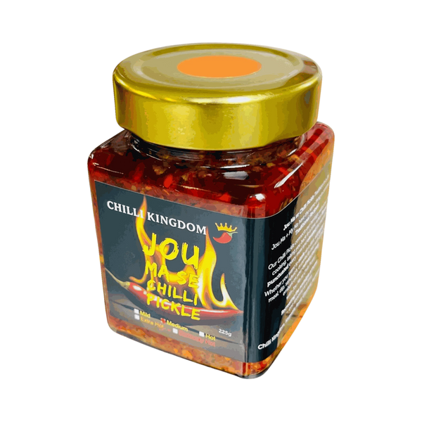 Chilli Kingdom Jou Ma se Chilli Pickle medium heat South African-style 225g jar