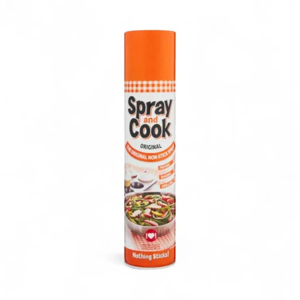 Colmans Spray & Cook Original 300ml non-stick cooking spray can.