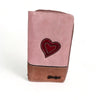 Cotton Road Large PU Leather wallet - Pink and Tan - Something From Home - South African Shop