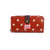 Cotton Road Large PVC Wallet - Red with polka dots - Something From Home - South African Shop