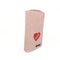 Cotton Road Large Wallet - Pink PU Leather with Red Heart - Something From Home - South African Shop