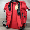 Cotton Road Nappy Bag - Backpack - Deep Red - Something From Home - South African Shop