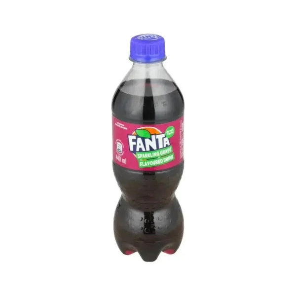Fanta Grape 440ml bottle low kilojoules refreshing carbonated drink