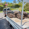 Tea Tree/Manuka firewood bags loaded on trailers, ready for delivery.