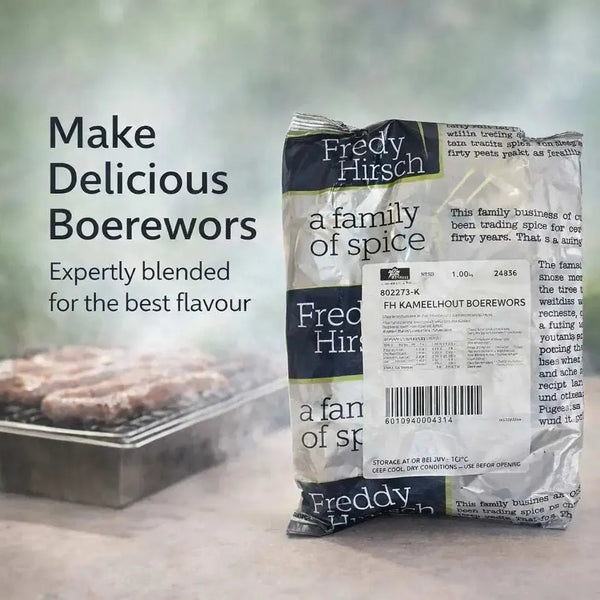 Freddy Hirsch Kameelhout Boerewors Spice 1kg (Seasoning ONLY) Facebook Ad