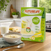 Futurelife Smart Food Banana 500g instant cereal with banana breakfast bowl and milk