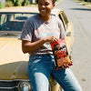 Simba Ghost Pops 100g bag of South African chutney and spice flavored snack chips